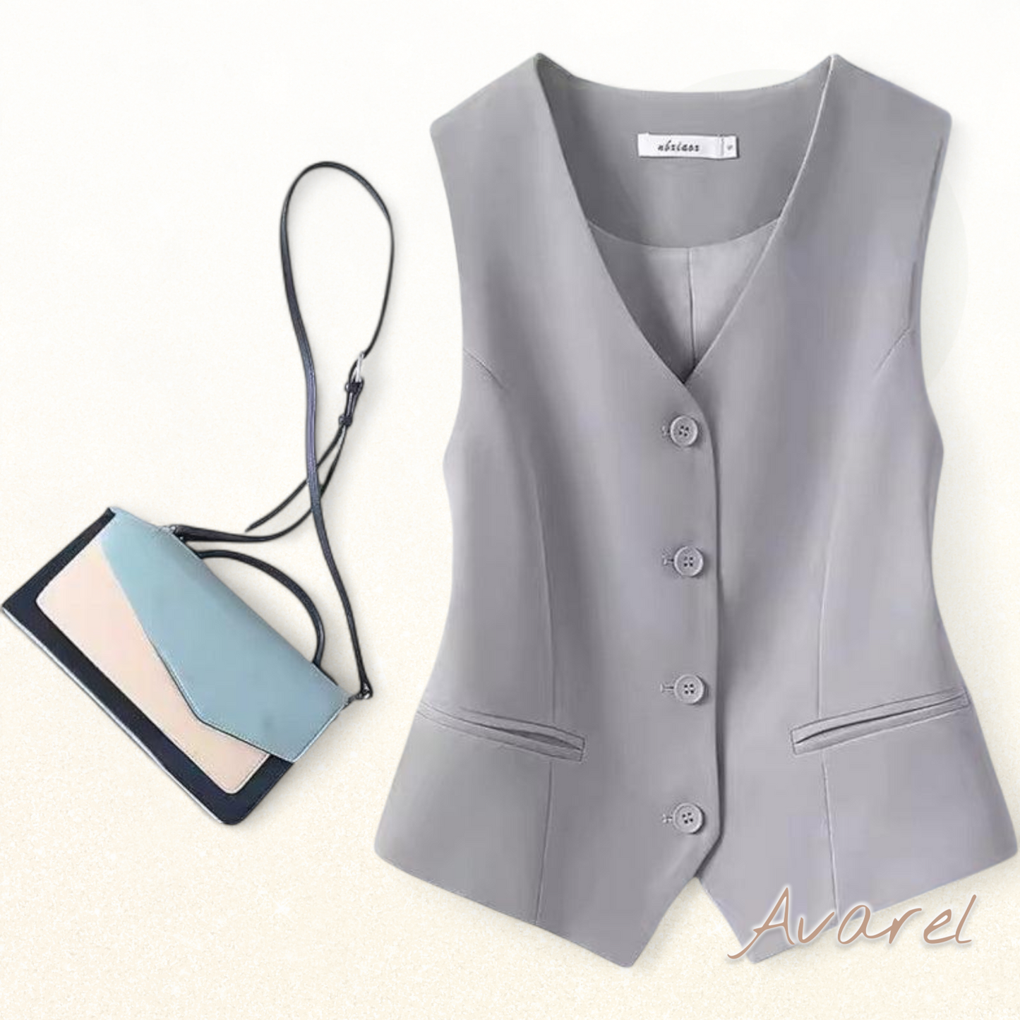 Elegantens einfarbiges Damendesigner-Kowoaste für stilvolle Looks