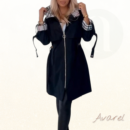 Stilvolle Trenchcoat mit Kapuze – Vielseitigi Jacke für jede Anlas
