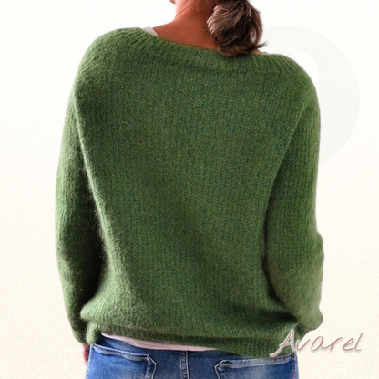 Chic & Gemüetlech Schlange-Muster Sweatshirt für Frauen – Warm blibe im Style die Winterzeit