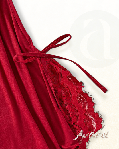 Verführerische sexy Dessous mit tiefem V-Ausschnitt