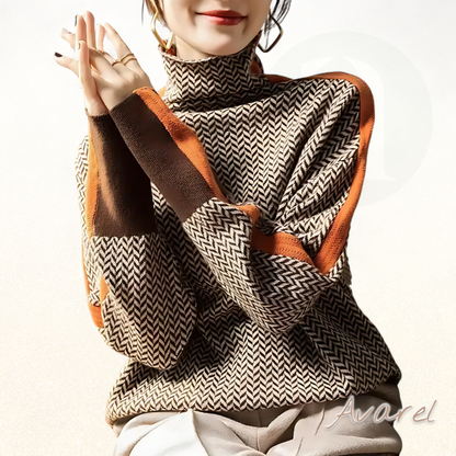 Eleganter und bequemer Damenstöff - Moderner Winterpullover mit Langarm für en einzigartige Stil