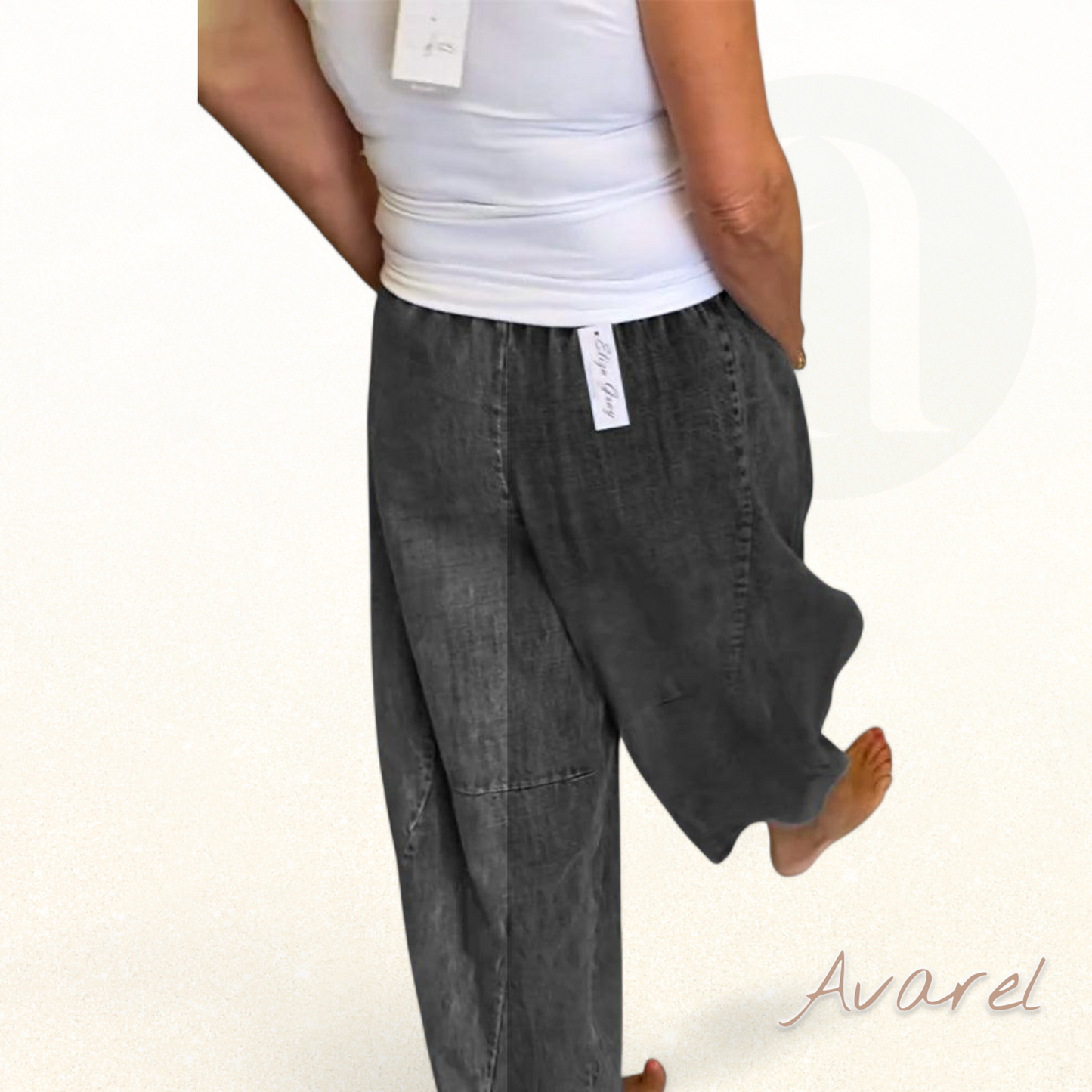 Lässigi Jeans mit elastische Bund für maximale Komfort