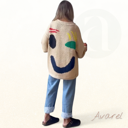 Chic & Cozzy Oversized Damenpulli mit Langarm – Maximaler Komfort & Stil