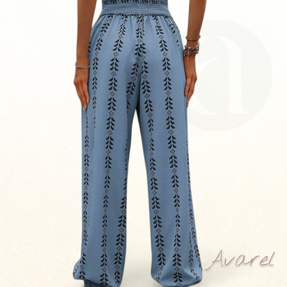 Bequemi Casual Bloomers mit moderne geometrischs Druckdesign