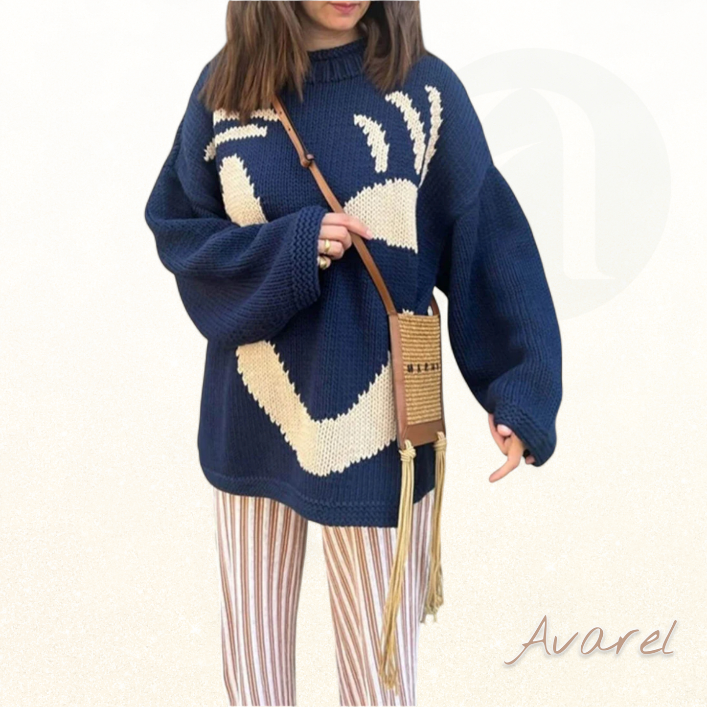 Chic & Cozzy Oversized Damenpulli mit Langarm – Maximaler Komfort & Stil