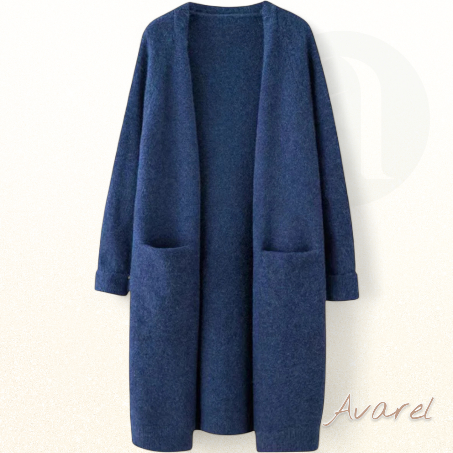 Damen warmer gestrickter lange und elegante Jacke für Winter — das perfekte Zusammespiel vo Gemüet und Stil