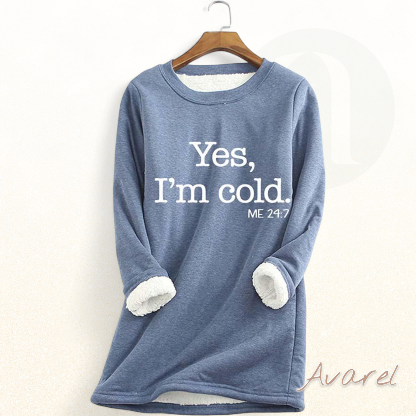 Chillig Fleece-Freizeit-Hose mit schickem Buchstabe-Print