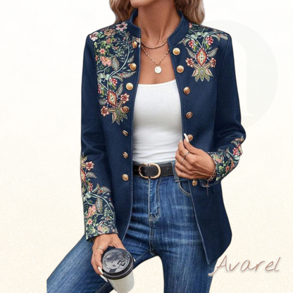 Eleganter zwoireihiger bedruckter Anzug für eIN stilvollen Uuftritt