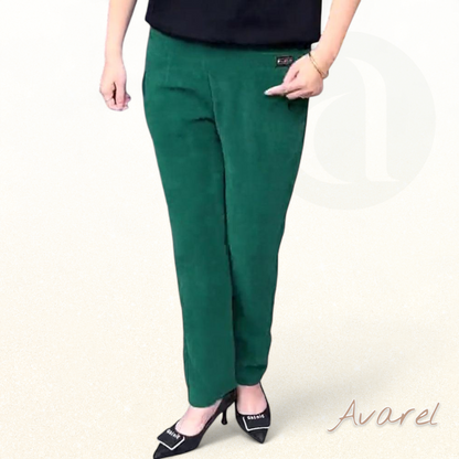 Modischi einfarbigi Stretch-Skinny-Hosen für perfekte Passform