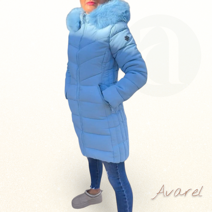 Bequemi ewazwärti wattieri Jacke mit Reissverschluss und praktische Tasche