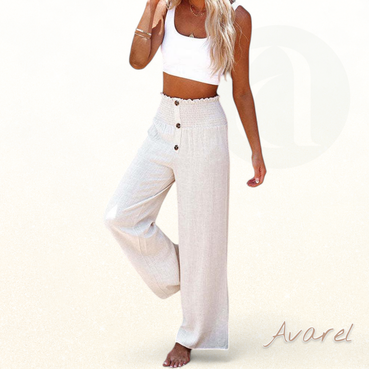 Bequemi lockeri Hose mit wiitem Bein für ultimative Komfort