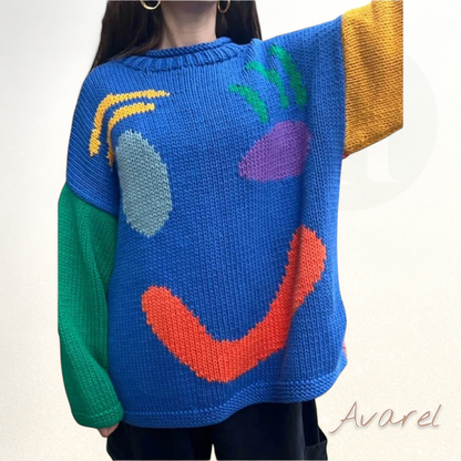 Chic & Cozzy Oversized Damenpulli mit Langarm – Maximaler Komfort & Stil