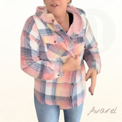 Stilvoll kariert Kapuzen-Wollmäntel für ultimative Bequemlichkeit und zeitlose Eleganz