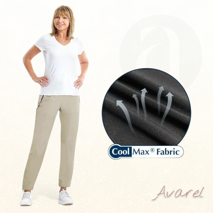 Ultralächte Damenhose uus Stretch-Wissee für maximale Komfort und lässige Stil