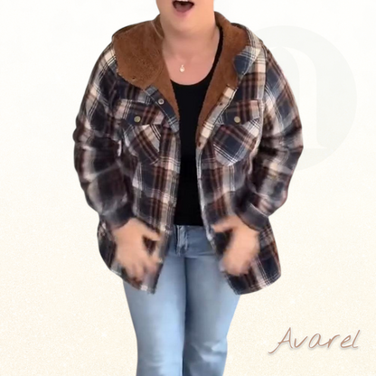 Stilvoll kariert Kapuzen-Wollmäntel für ultimative Bequemlichkeit und zeitlose Eleganz