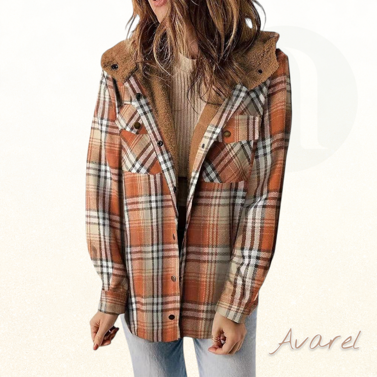 Stilvoll kariert Kapuzen-Wollmäntel für ultimative Bequemlichkeit und zeitlose Eleganz