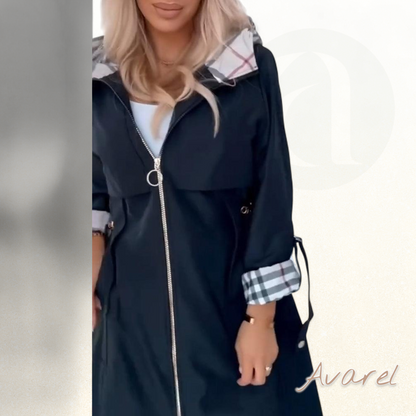 Stilvolle Trenchcoat mit Kapuze – Vielseitigi Jacke für jede Anlas