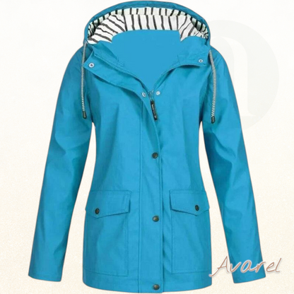 Frauenjacke mit wasserdichem und winddichtem Schutz