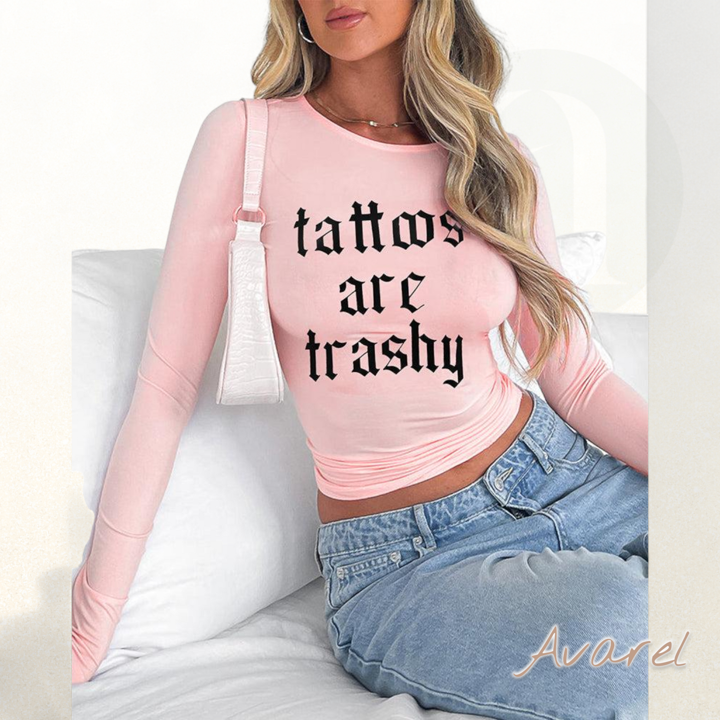 Eng anliegendes, langärmeligs T-Shirt – Stilvoll und bequem für jede Anlass