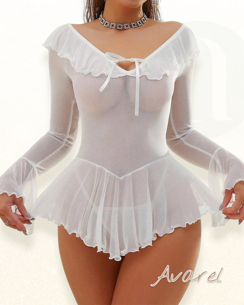 Verführerischi Transparente Dessous für Weiblichi Eleganz