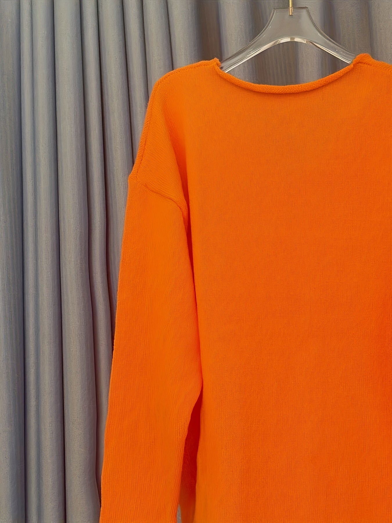 SILLASA Damentypischer Pullover mit V-Ausschnitt für ultimativen Komfort und eleganten Look