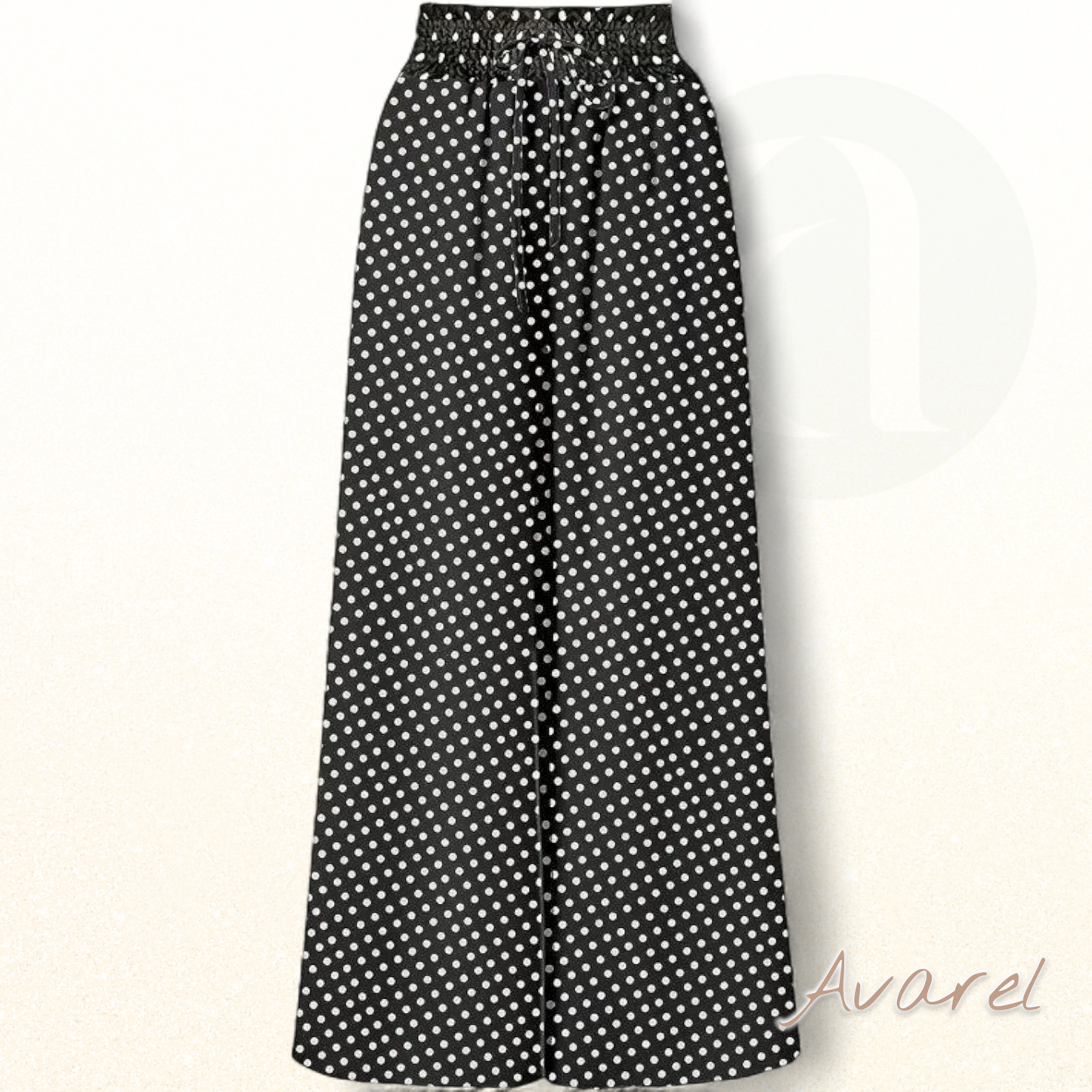 Schlauch mit Polka-Punktmuster, langer Druckdesign