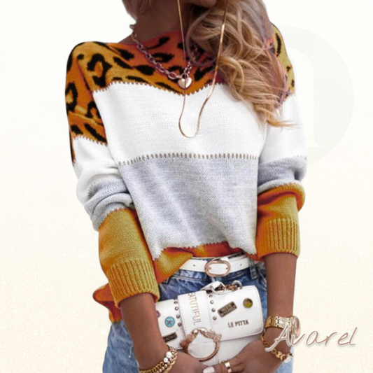 Damentypischer Stylischer Top mit Lebendige Druck-Design – Gmüetlechi Komfort und Trendige Eleganz