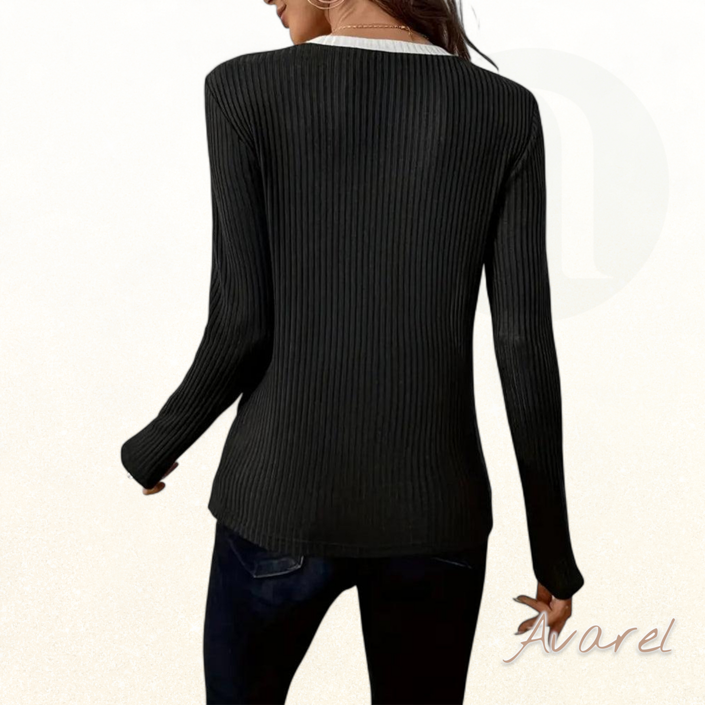 Stylisch, lockerer Rundhals-T-Shirt für en trendige Casual-Look