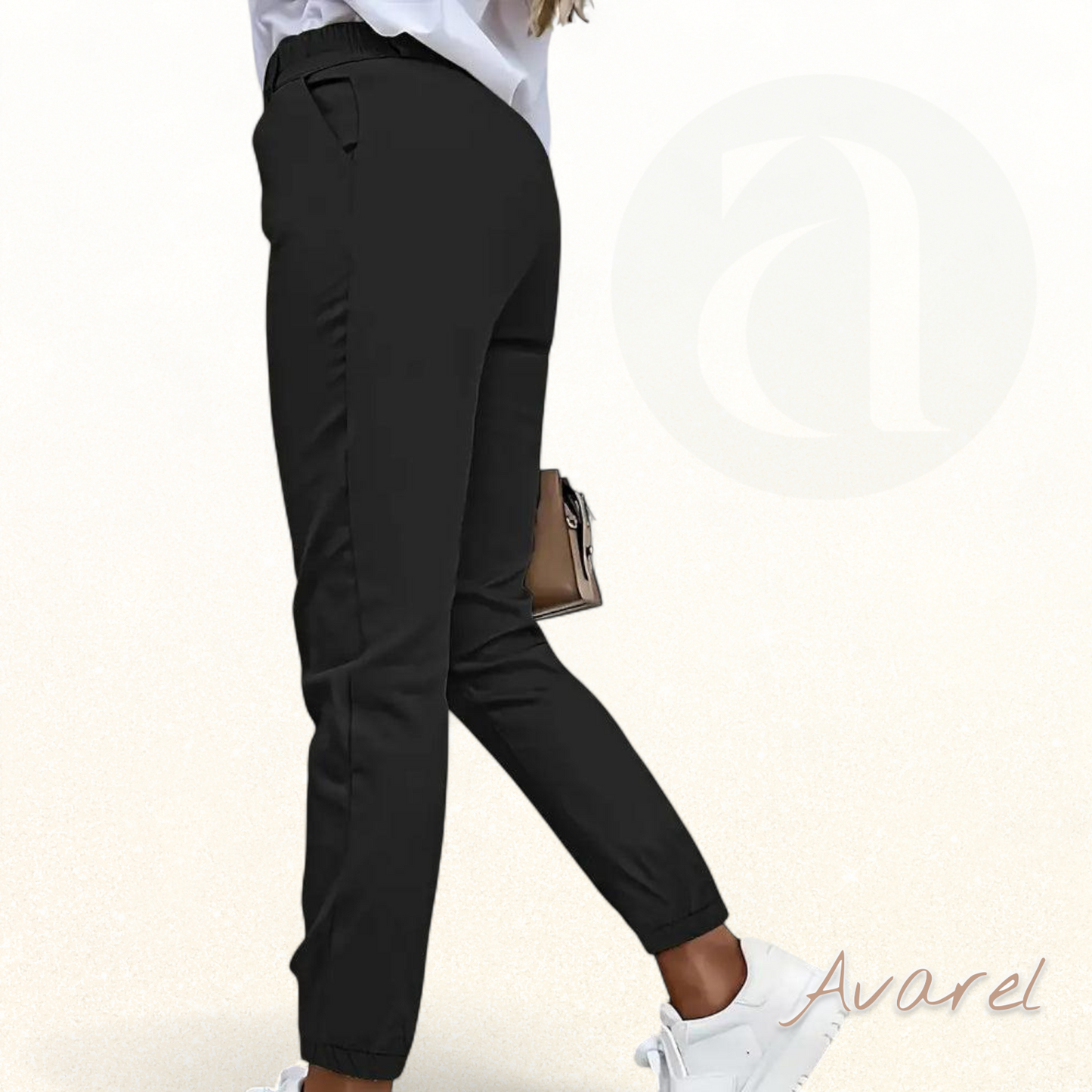 Hose mit Täschä Slim-Fit - Bequemer und Stilvoller Komfort in Churzgrösse