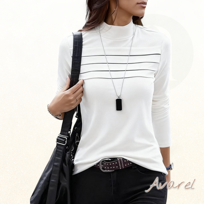 Elegante Top mit Slim Fit und plissiertem Design für e stylishe Look