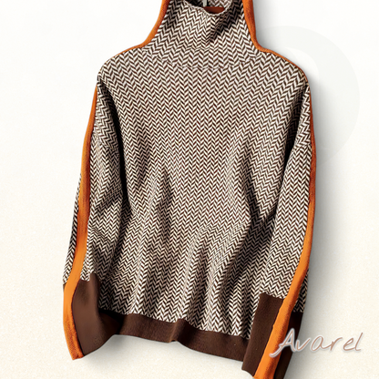 Eleganter und bequemer Damenstöff - Moderner Winterpullover mit Langarm für en einzigartige Stil