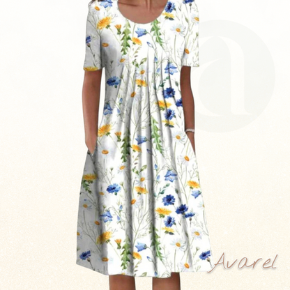 Alasbet | Elegantes Damenkleid mit einzigartigem Design und attraktiver Optik