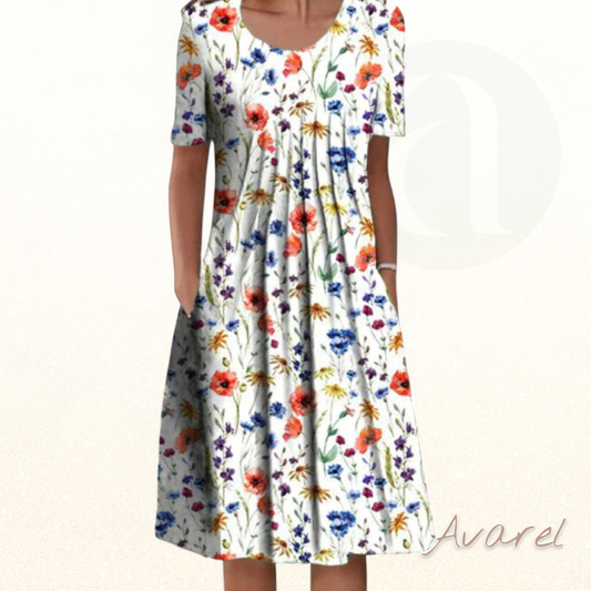 Alasbet | Elegantes Damenkleid mit einzigartigem Design und attraktiver Optik