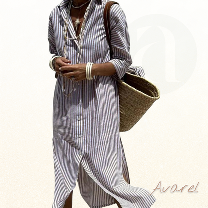 Arabella Pünktchen-Kleid – Elegant und Bequem, Perfekt Für Jeden Anlass