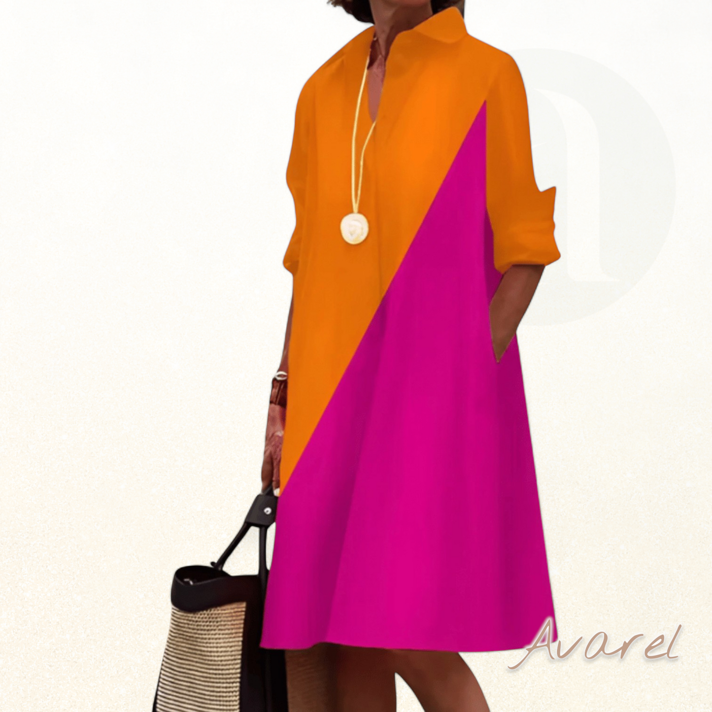 Batina – Elegantes Chic Frühlingskleid mit beeindruckendem Polo-Kragen