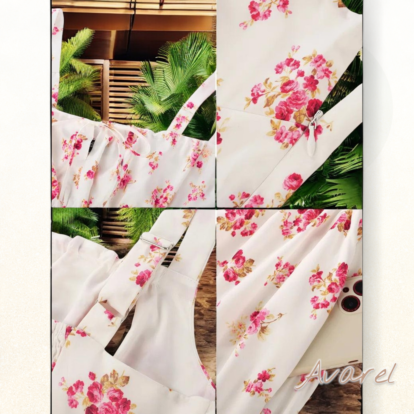 Bequeme und gemütliche Sommerrobe mitpraktischen Taschen