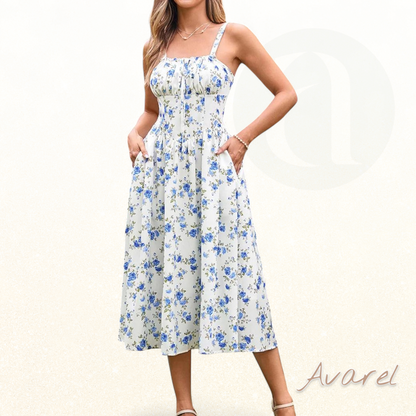 Bequeme und gemütliche Sommerrobe mitpraktischen Taschen