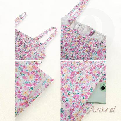 Bequeme und gemütliche Sommerrobe mitpraktischen Taschen