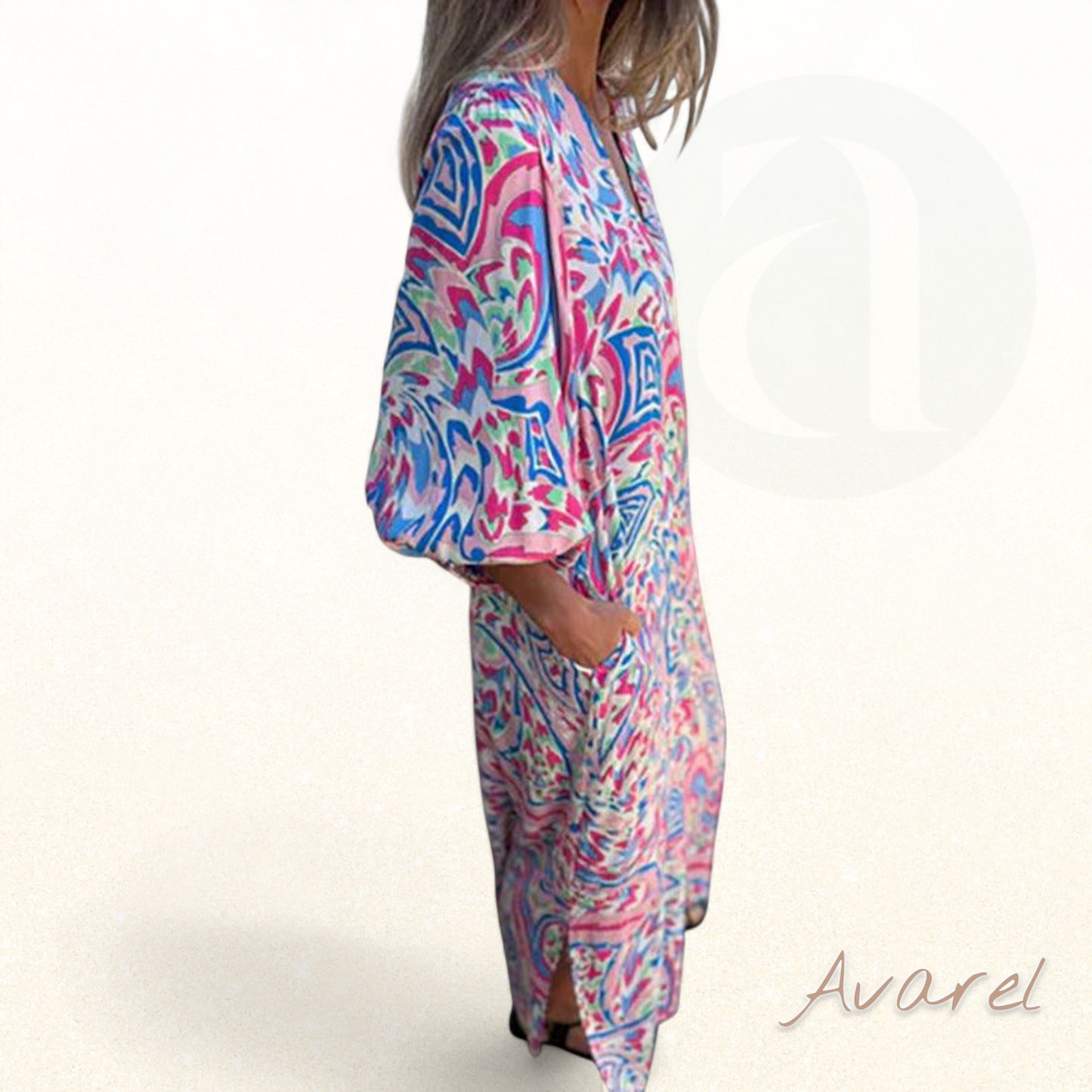 Bohemian Miriam Flowy Kleid – Eleganter Komfort & Müheloser Stil für einen freiheitsliebenden Look