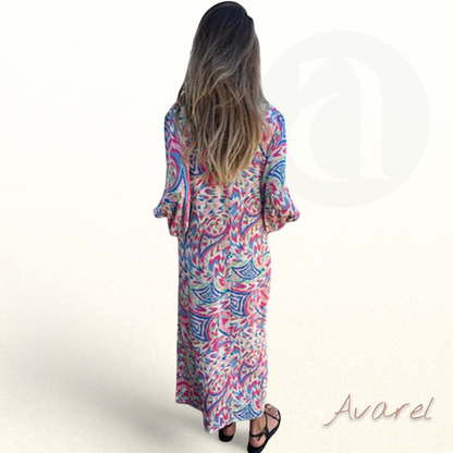 Bohemian Miriam Flowy Kleid – Eleganter Komfort & Müheloser Stil für einen freiheitsliebenden Look