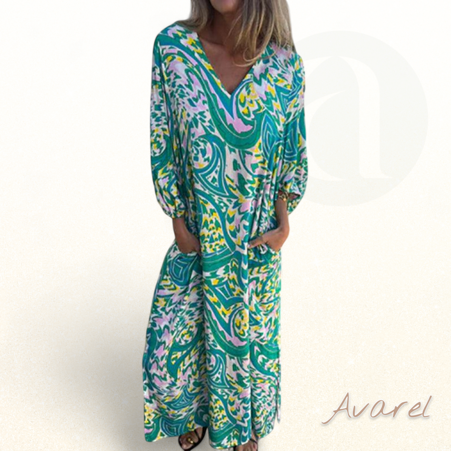 Bohemian Miriam Flowy Kleid – Eleganter Komfort & Müheloser Stil für einen freiheitsliebenden Look