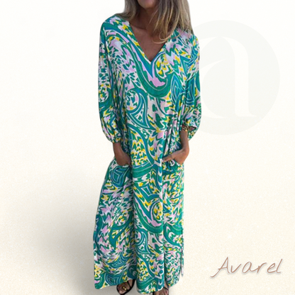 Bohemian Miriam Flowy Kleid – Eleganter Komfort & Müheloser Stil für einen freiheitsliebenden Look