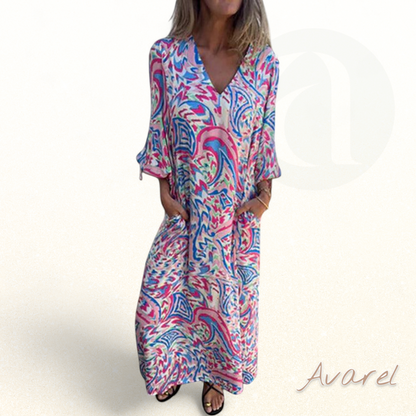 Bohemian Miriam Flowy Kleid – Eleganter Komfort & Müheloser Stil für einen freiheitsliebenden Look