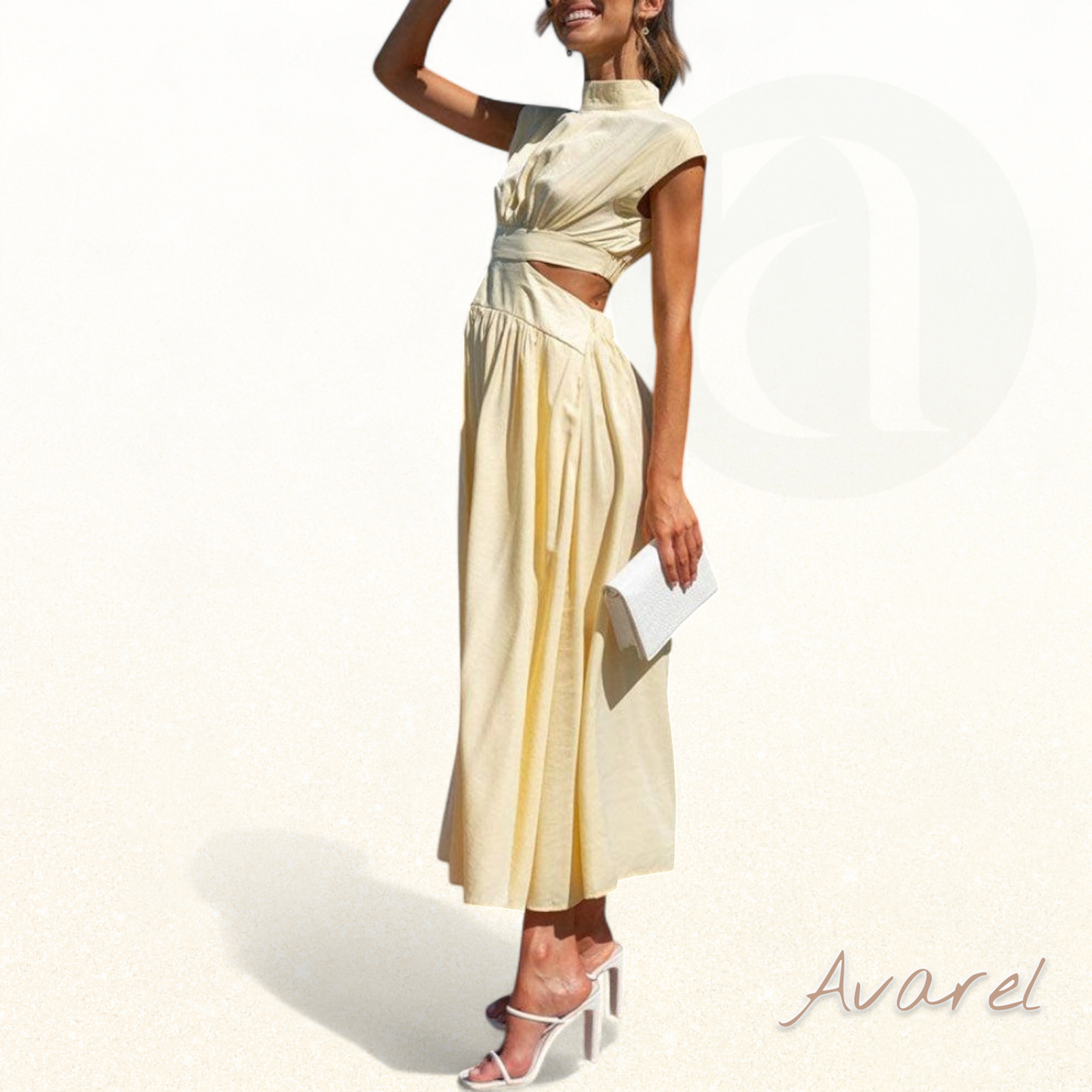 Chic Mini-Sommerkleid mit angeschnittener Taille für einen individuellen und stylischen Look