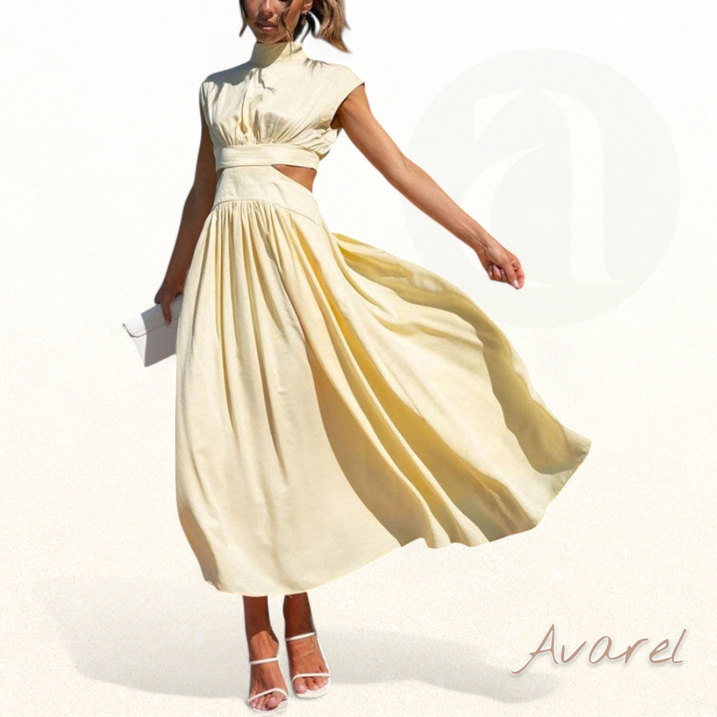 Chic Mini-Sommerkleid mit angeschnittener Taille für einen individuellen und stylischen Look