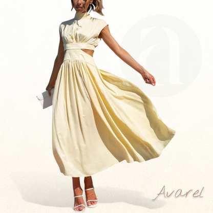 Chic Mini-Sommerkleid mit angeschnittener Taille für einen individuellen und stylischen Look