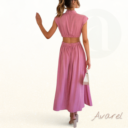 Chic Mini-Sommerkleid mit angeschnittener Taille für einen individuellen und stylischen Look