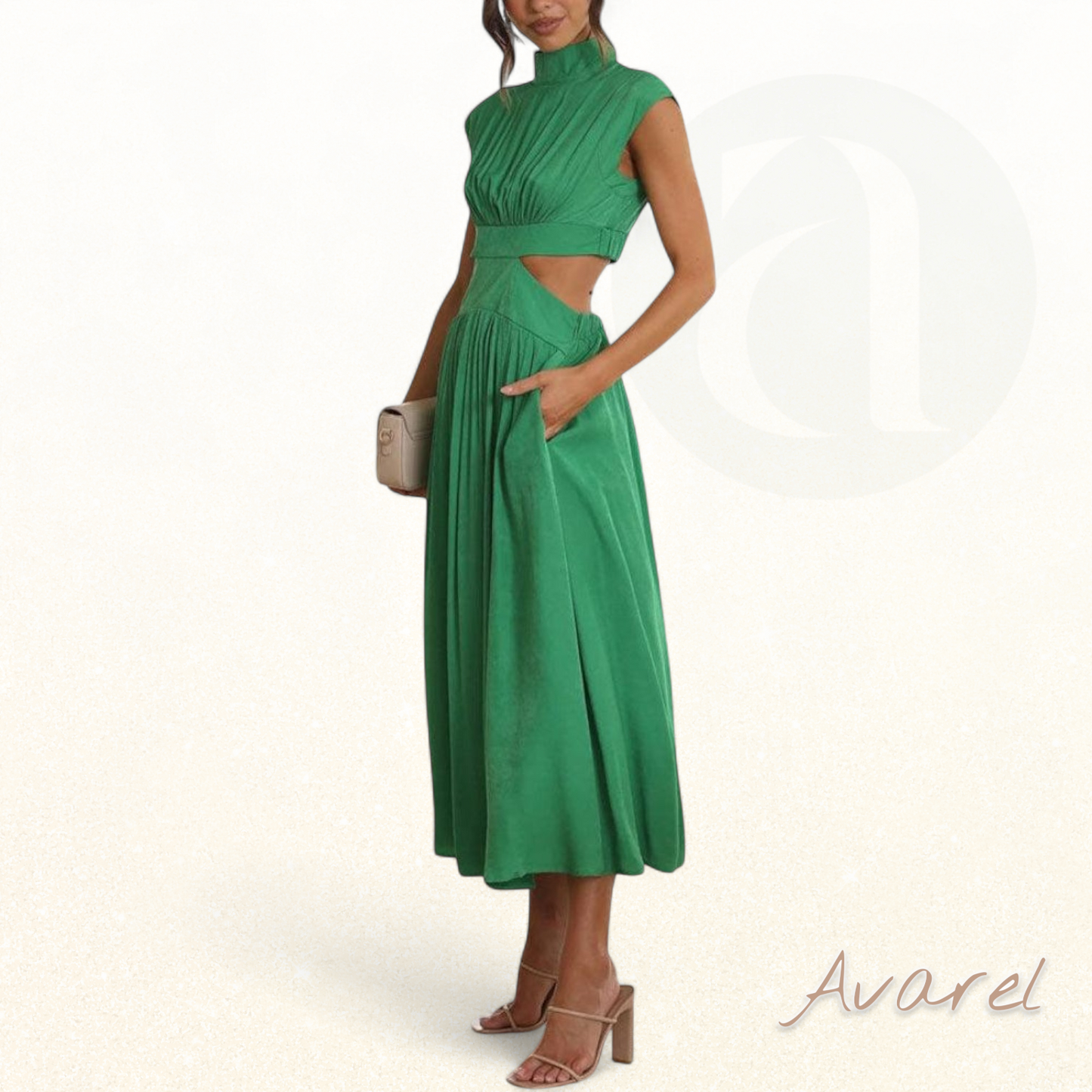Chic Mini-Sommerkleid mit angeschnittener Taille für einen individuellen und stylischen Look