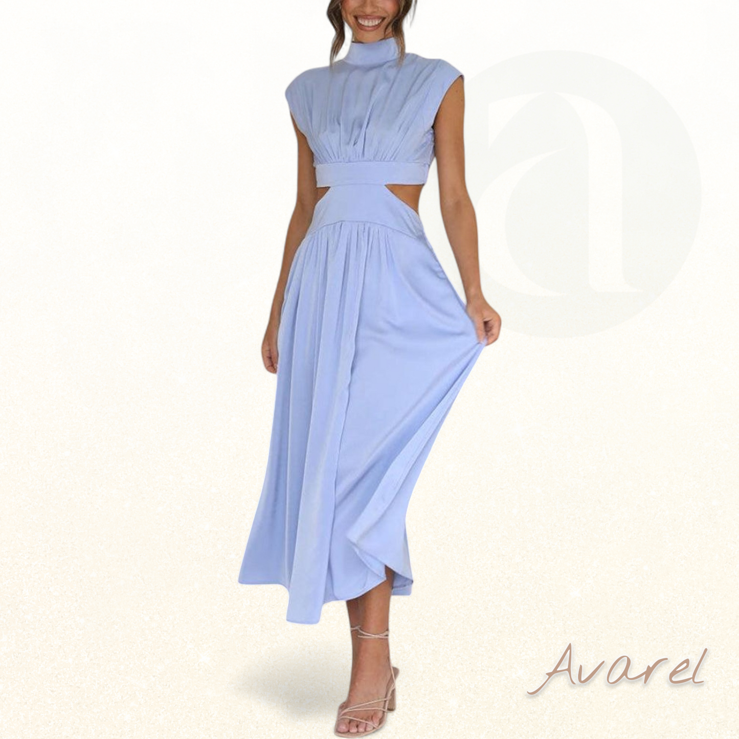 Chic Mini-Sommerkleid mit angeschnittener Taille für einen individuellen und stylischen Look