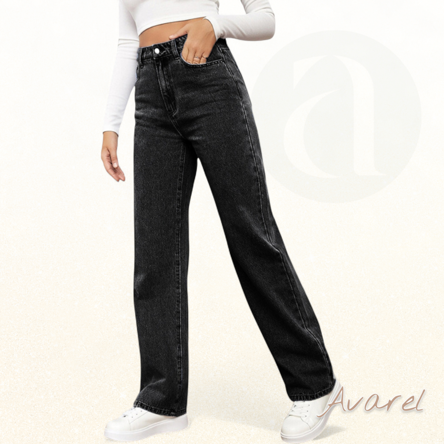 Damen High-Waist Jeans – Trendiges Design und Optimaler Komfort für e Einzigartige Look